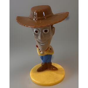 Disney Pixar Toy Story Woody 3” Bobblehead Figure Kellogg’s Cereal Promo Toy